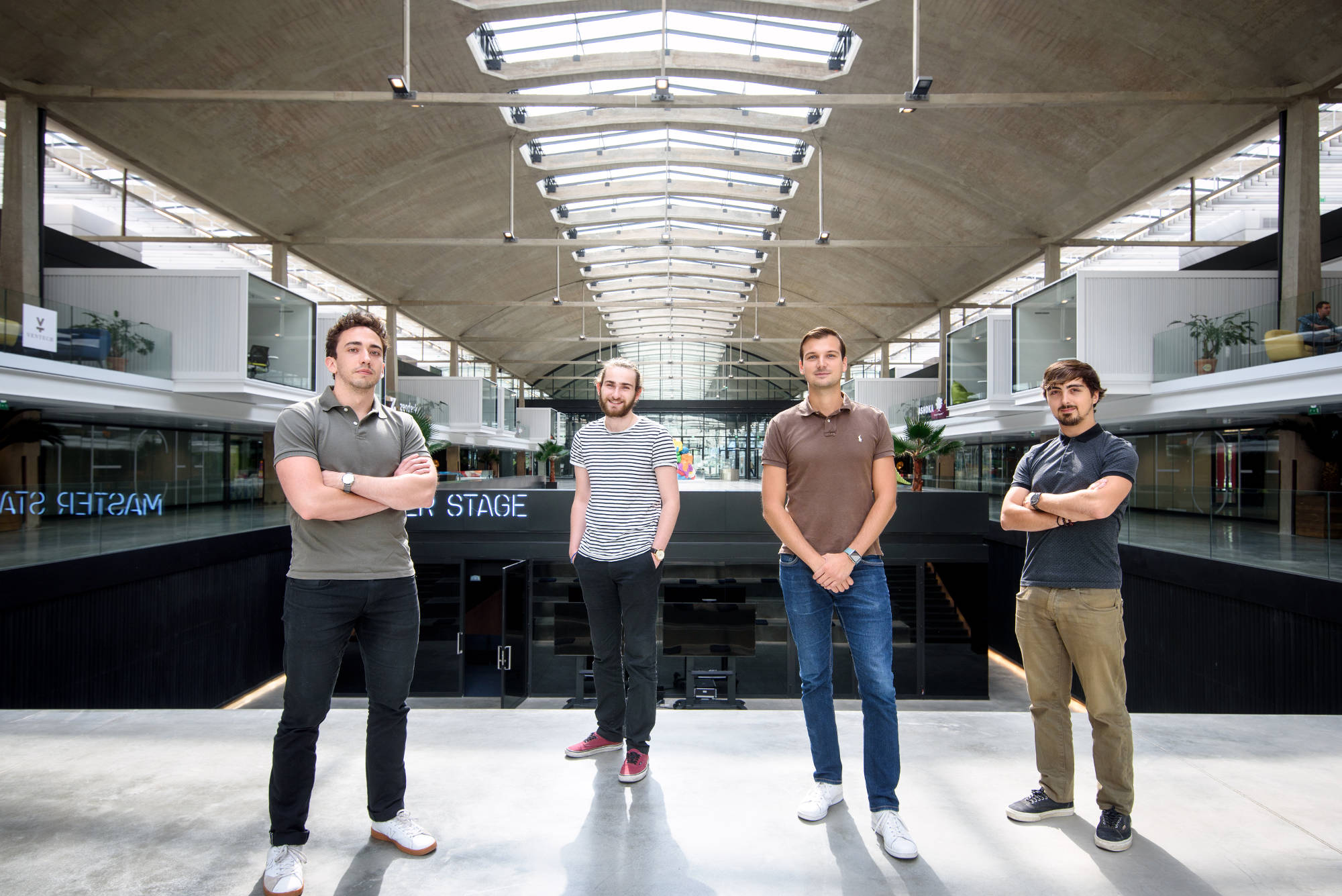 Phantombuster founders at station F